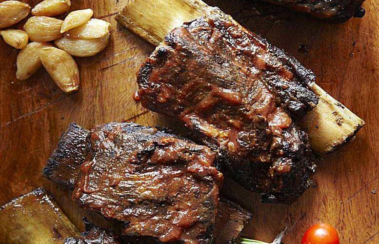 Zinfandel Glazed BBQ Beef Short Ribs ZAP